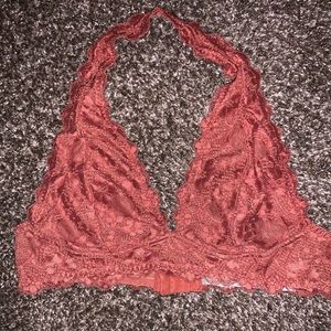 Free People halter bralette.